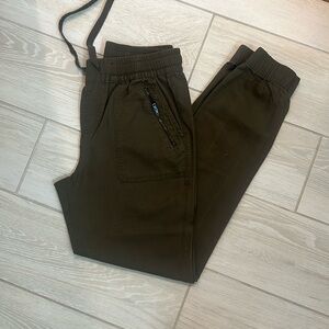 Garage green pants